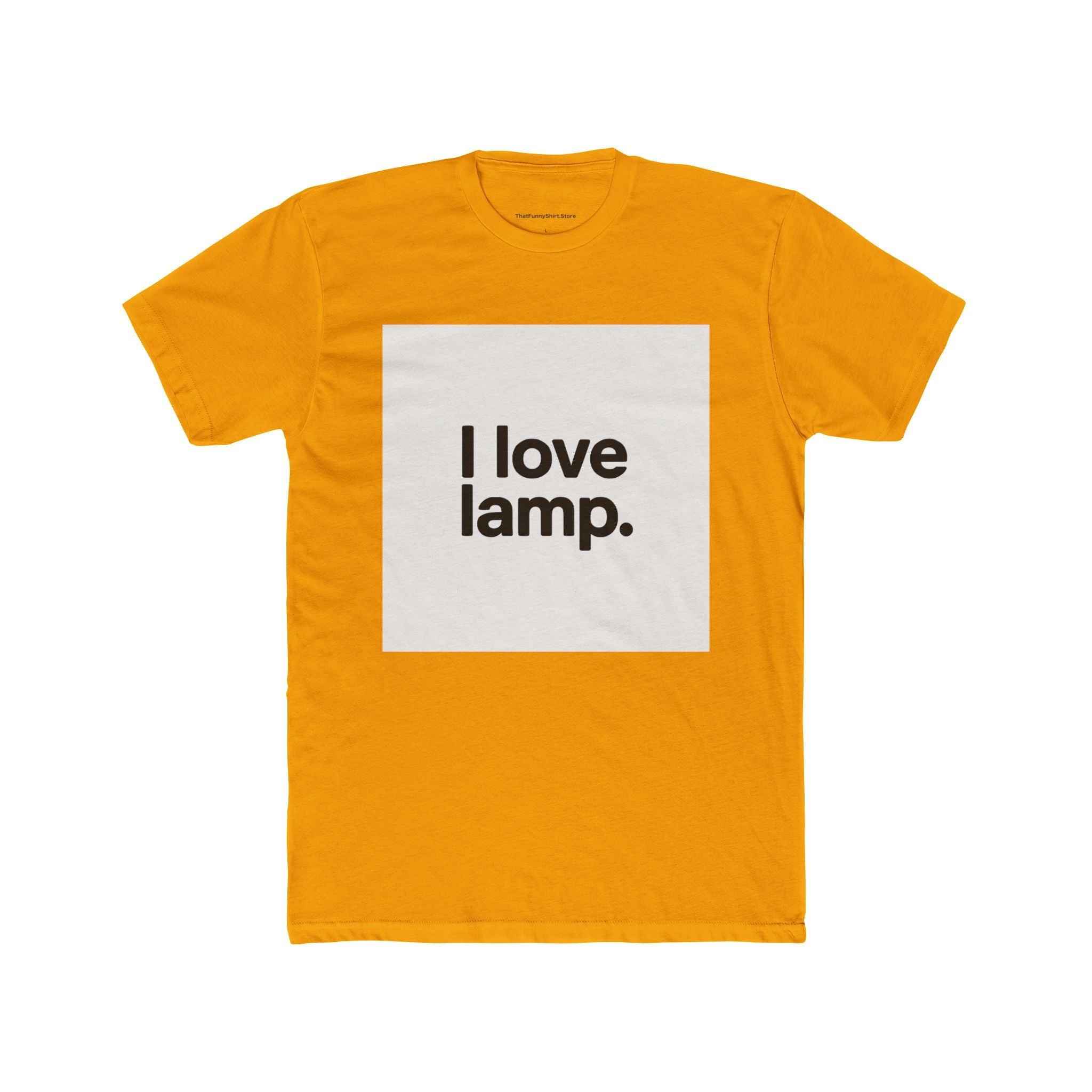 "I love lamp."