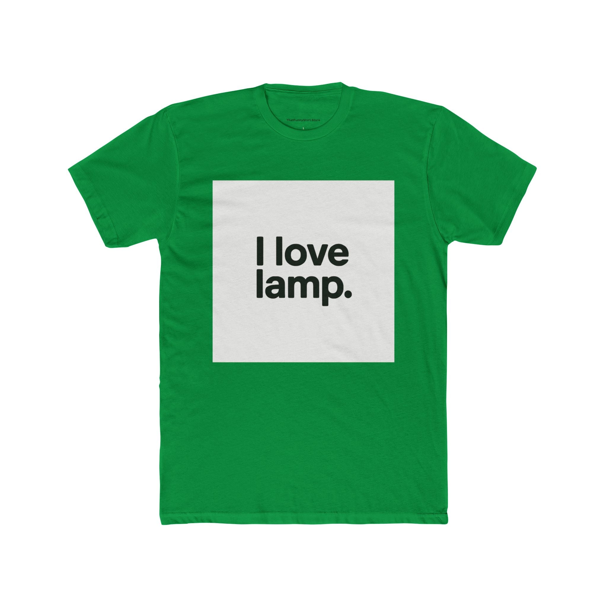 "I love lamp."